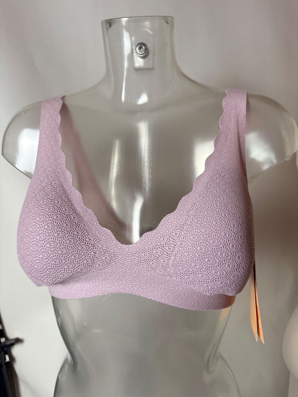 Sloggi Altra biancheria intima: SLOGGI, Bralette ZERO FEEL LACE, Grösse S, Farbe Lila – Nuovo e nell'imballaggio originale da Rudolfstetten venduto da gst_g7xl