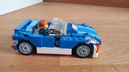 blaues Lego Auto