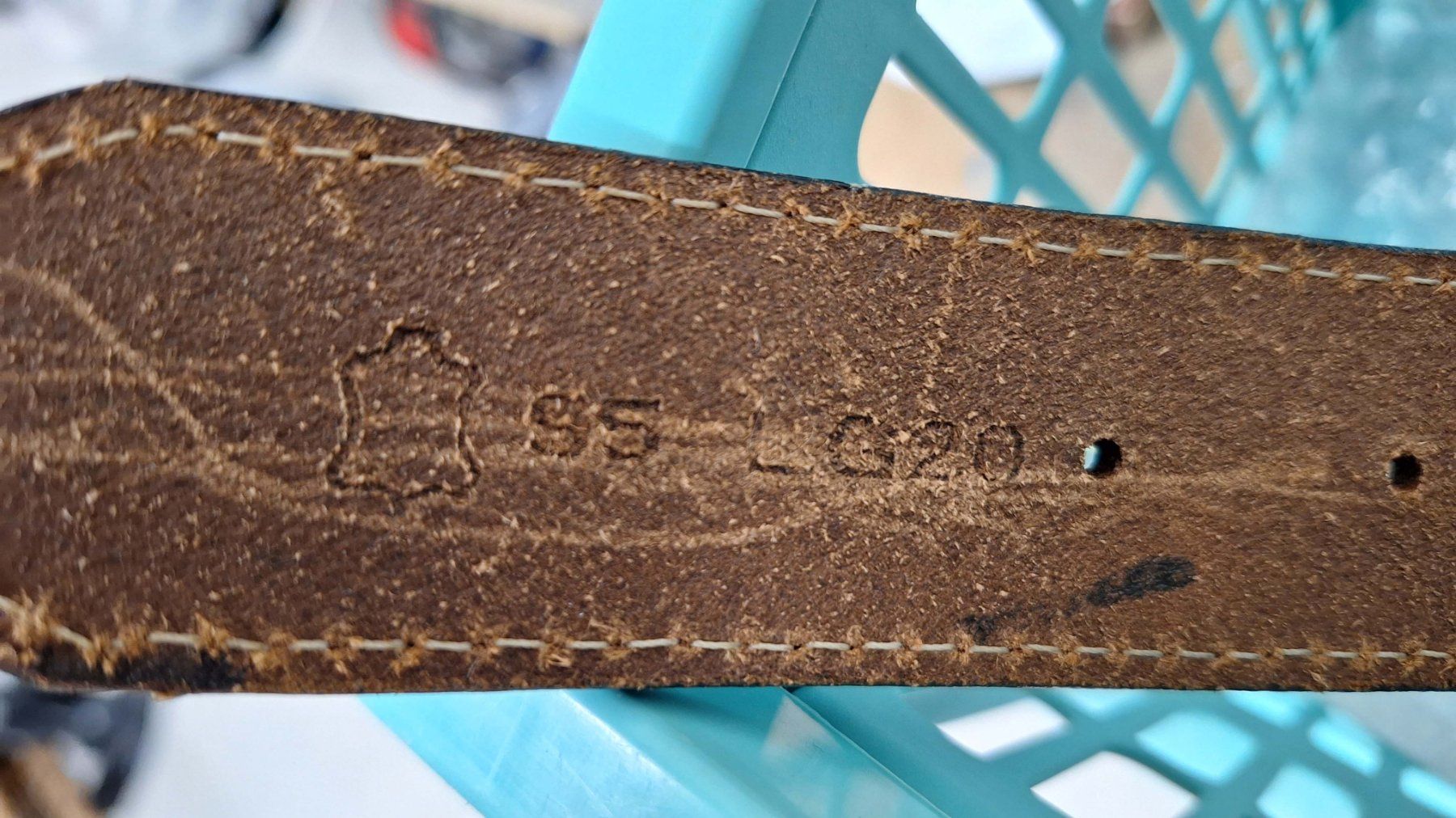 Cinture: Ledergürtel mit Zierelementen – Nuovo e nell'imballaggio originale da Niederrohrdorf venduto da Papillon_47 6