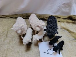 Schwarzenberger Krippenfiguren 7 Schafe 