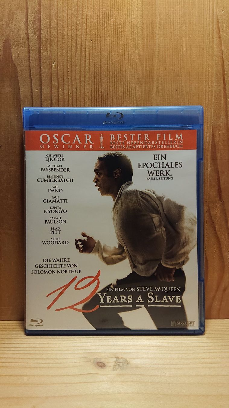 Alle DVDs: 12 YEARS A SLAVE Blu-Ray – Gebraucht aus Wilderswil von Exebub
