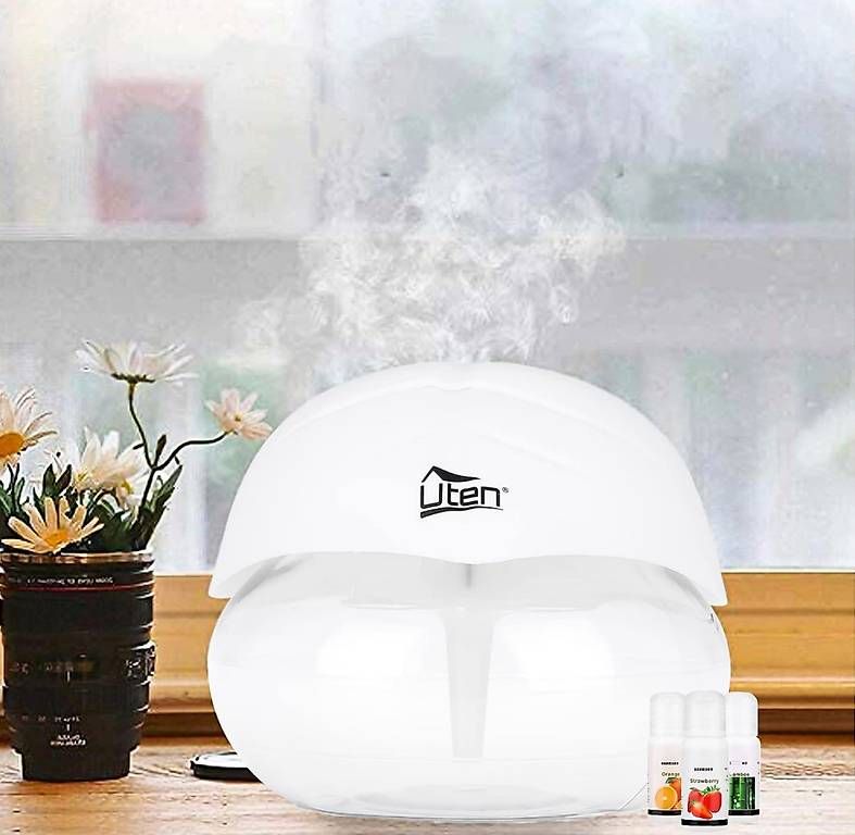 Diffusori di oli essenziali: Luft Befeuchter Diffusor LED 7 Farben Lichter Lampe weiss – Usato da St. Gallen venduto da Sarita65