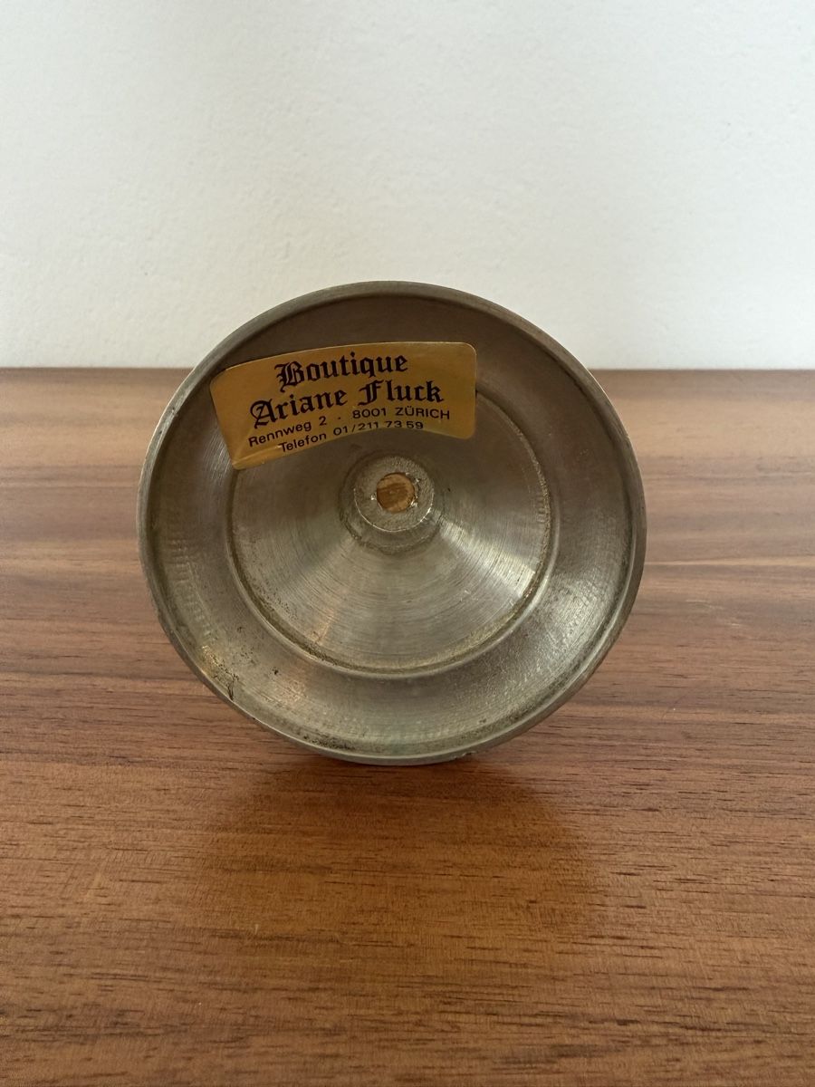 Portacandele: Massiver Vintage Kerzenständer 13.5 – Usato da Zürich venduto da moramses 3