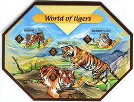 Block "Tiger". Salomonen.