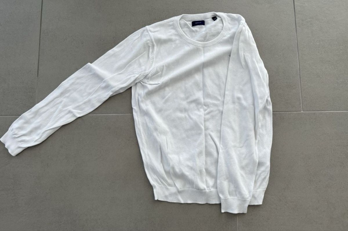 Gant Maglioni & Felpe: Weisser Gant Pullover Grösse S – Usato da Härkingen venduto da ana.bb