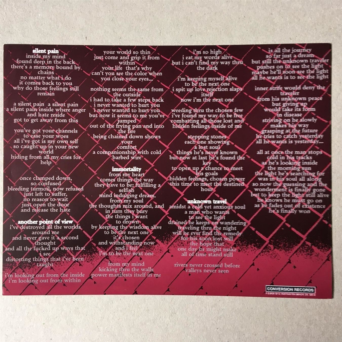 Dischi in vinile: Man Will Surrender – Instrument 12" US Hardcore Emo Punk – Usato da Berneck venduto da rye7778 3