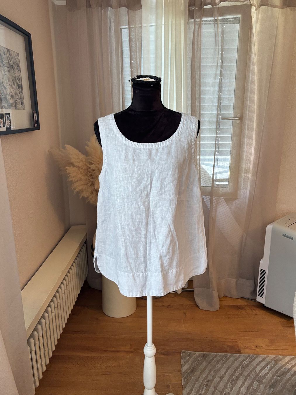 Top: Vetono Blusentop 100% Leinen – Usato da St. Margrethen SG venduto da dijanaO 3