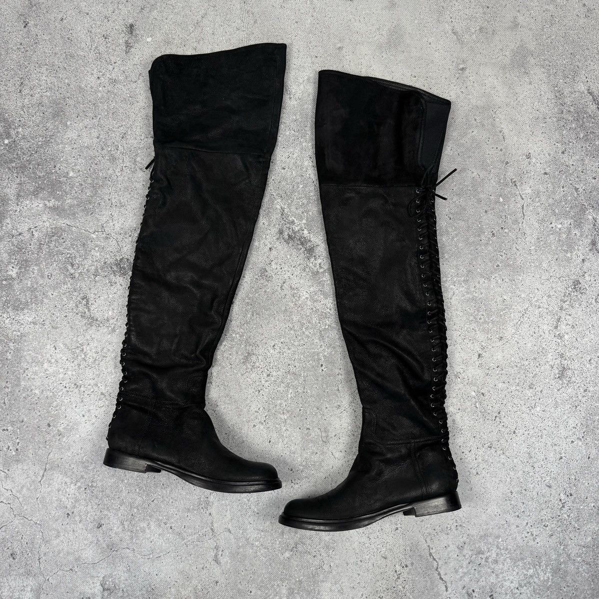 Miu Miu Chaussures femmes: Miu Miu Overknees Stiefel – Neuf (Voir description) à Winterthur par 19.19