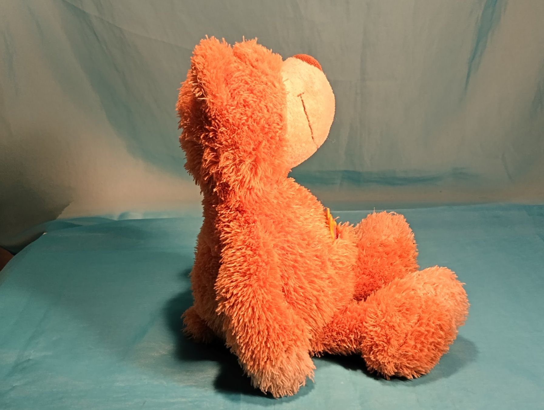 Nici Spielzeuge: NICI Bär mit Blume im Sack, L: 40cm – Gebraucht aus Bellach von JingleCherry 1