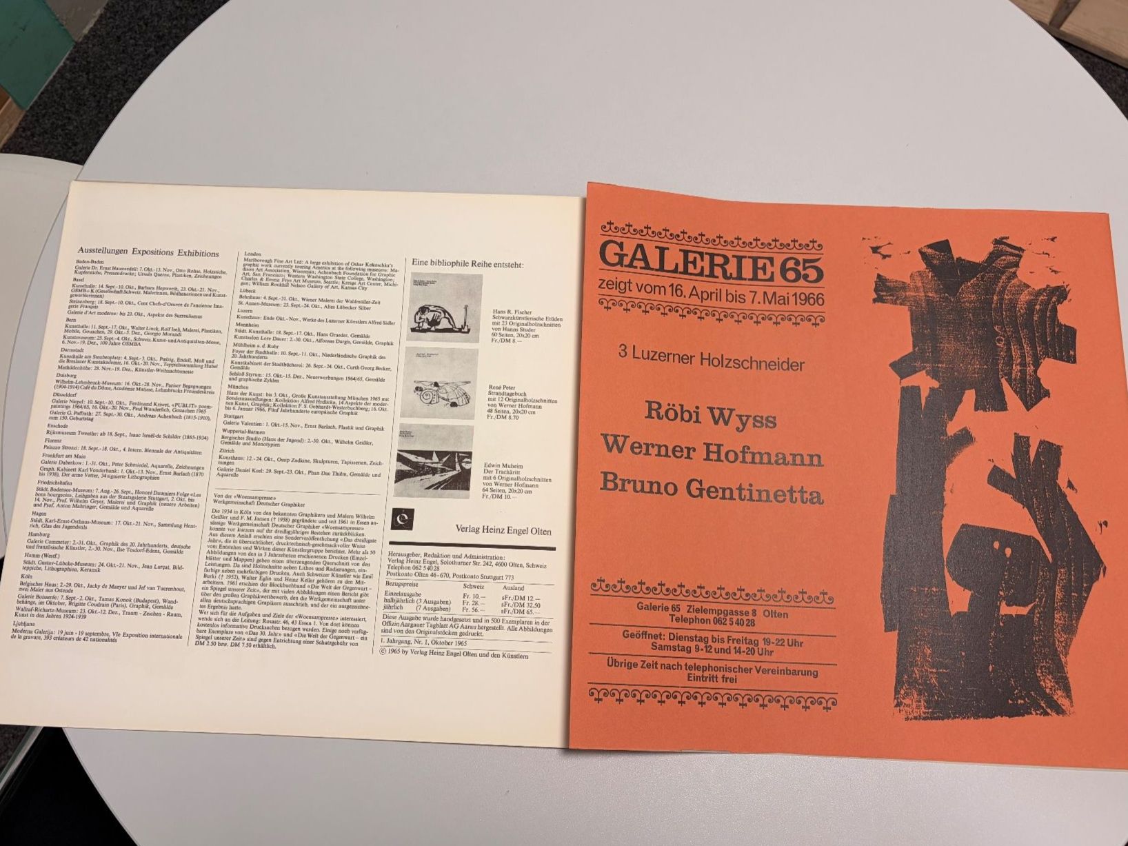 Riviste & Magazine: Sammlung Philographic Zeitschrift für Originalgraphik – Usato da Bern venduto da BaernerBrocki 5