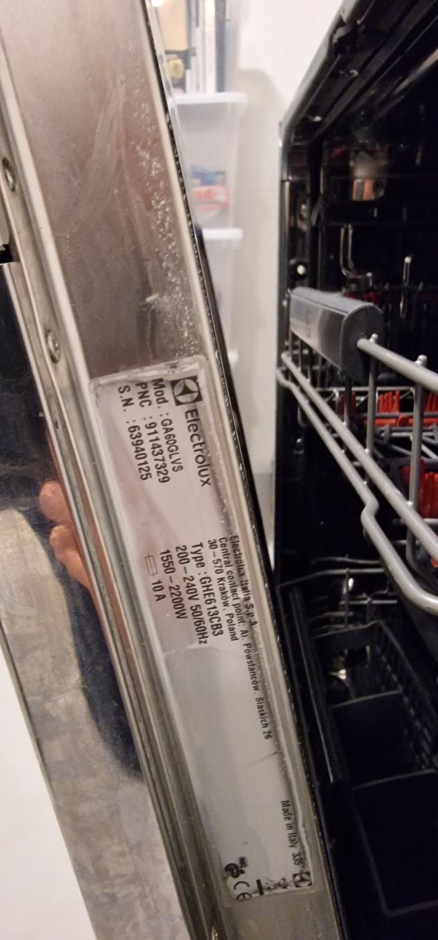 Electrolux Lavastoviglie: Electrolux Einbau-Geschirrspüler GA60GLVS / XXL – Usato da Hinwil venduto da Felsenhof-Didi 2