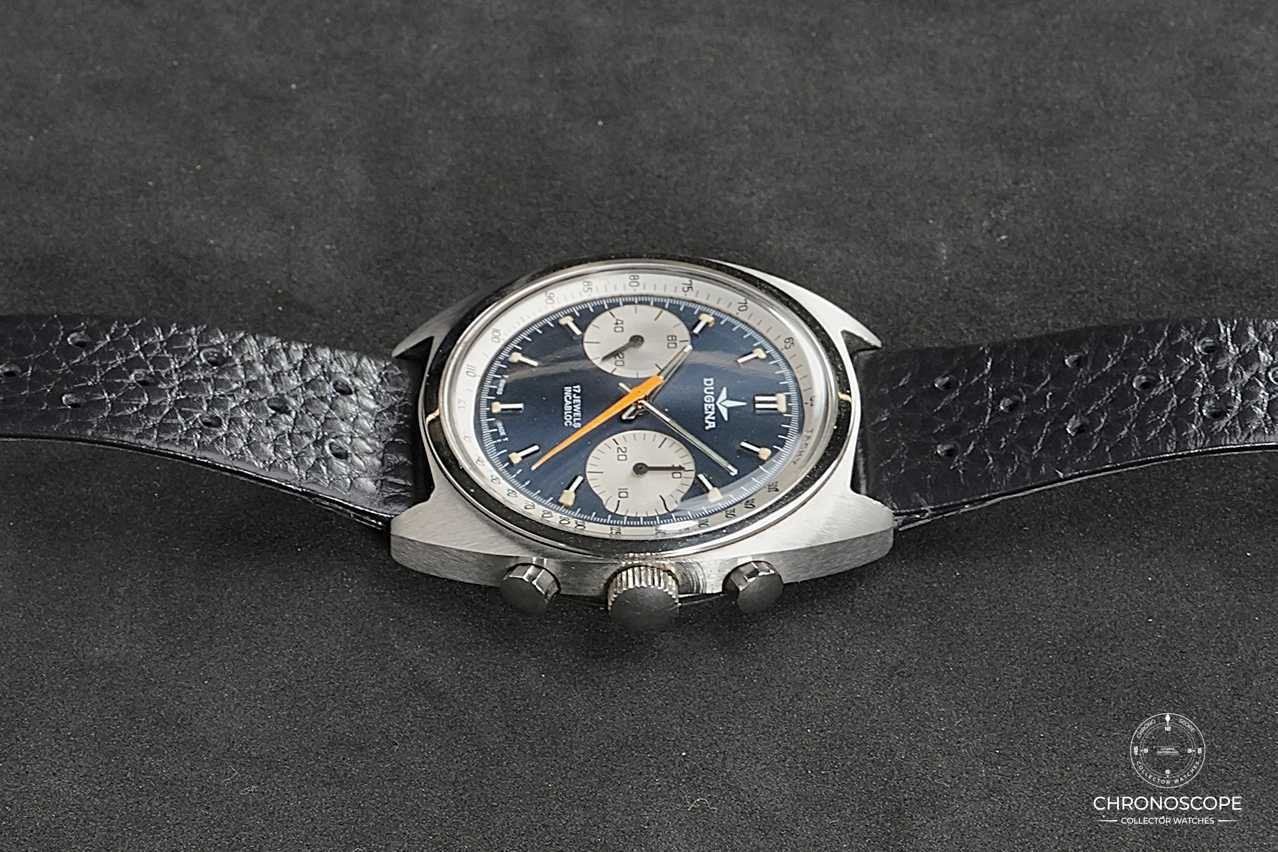 Dugena Uhren: Dugena “Poor Man’s Carrera” Chronograph – Gebraucht aus Luzern von ChronoScope6004 3