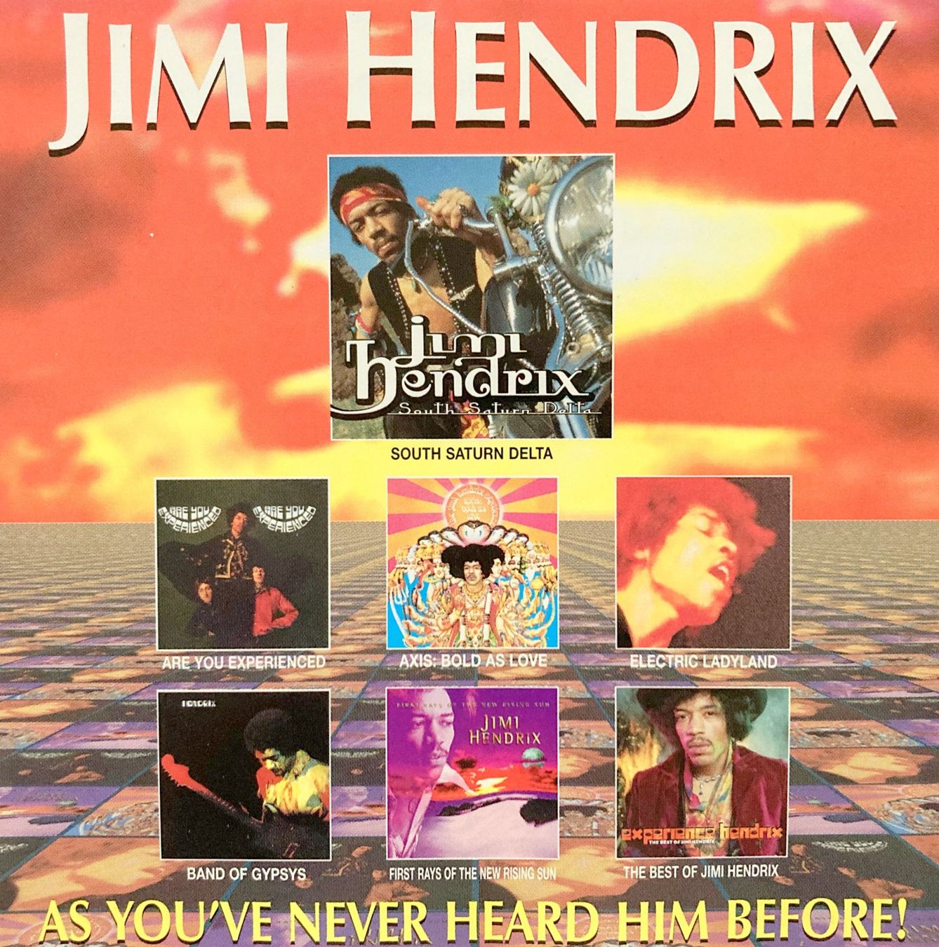 CD: JIMI HENDRIX - SOUTH SATURN DELTA – Usato da Bottens venduto da hotter-than-hell 4