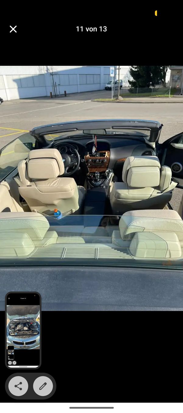 BMW Automobili: BMW 6er Cabriolet 630i – Usato da Niederuzwil venduto da lak_n52k 6