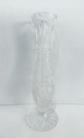 Antike Bohemia Crystal Vase 1950er