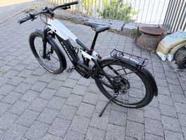 E-Framer E-Bike Fully weiss/schwarz guter Zustand