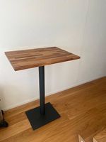 Interio Stehtisch Nussbaum Massivholz