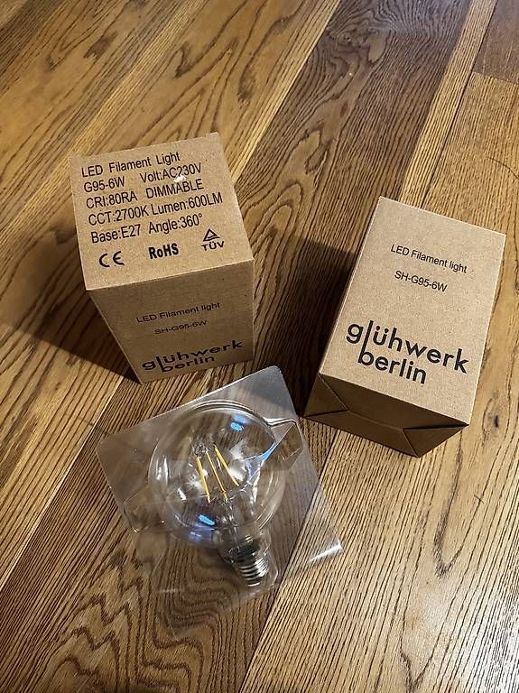 Lampade: LED Leuchtmittel von Glühwerk – Usato da Hirzel venduto da Bkuenzli