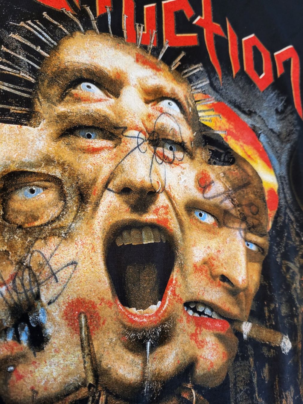 Maglioni & Felpe: Vintage 2000 Destruction - "All Hell Breaks lose" signiert – Usato da Wangs venduto da poperman 3