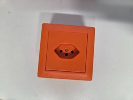 AP Steckdose T13 Hager Typ13 orange