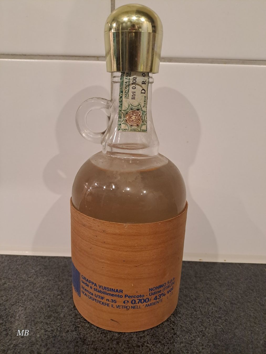Bevande alcoliche: Nonino Vuisinar Grappa 1993 inkl. Box – Nuovo e nell'imballaggio originale da Elsau venduto da Kellerraeumung 3
