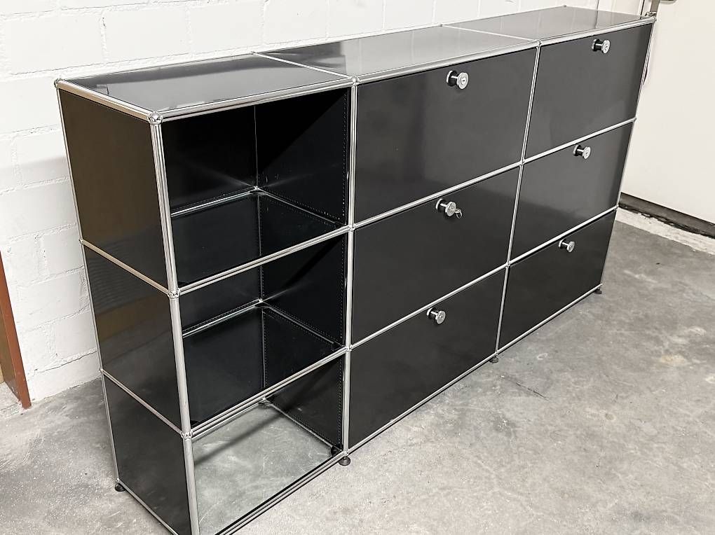 USM Scaffali: USM Haller Sideboard Schwarz in Top Preis – Usato da Dietikon venduto da Kumar_Occasionen 3