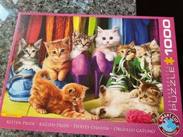 Puzzle KITTENPRIDE  von Eurographics 1000 T. smart cut