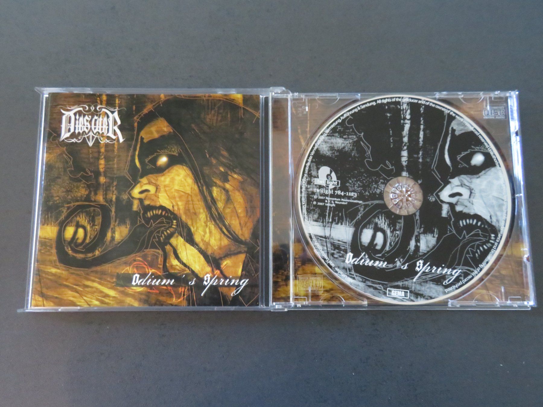 CDs: DIES ATER Odium's Spring 2007 Black Metal CD – D'occasion à Niederbipp par Onyx32