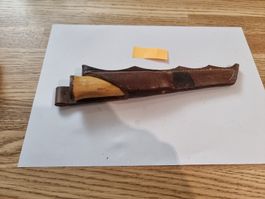 Jagdmesser mit Lederscheide gebraucht Finnland