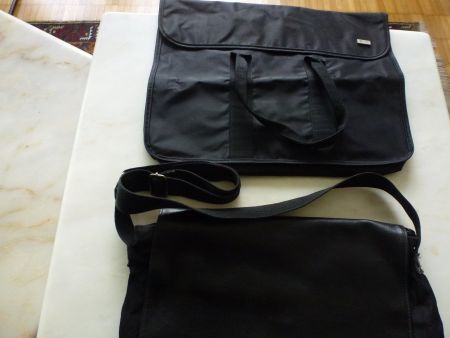 Taschen Set X-Zess + UBS schwarz zwei Stück gebraucht