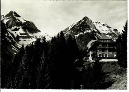 Kurhaus Voralp mit Sichelkamm 1959