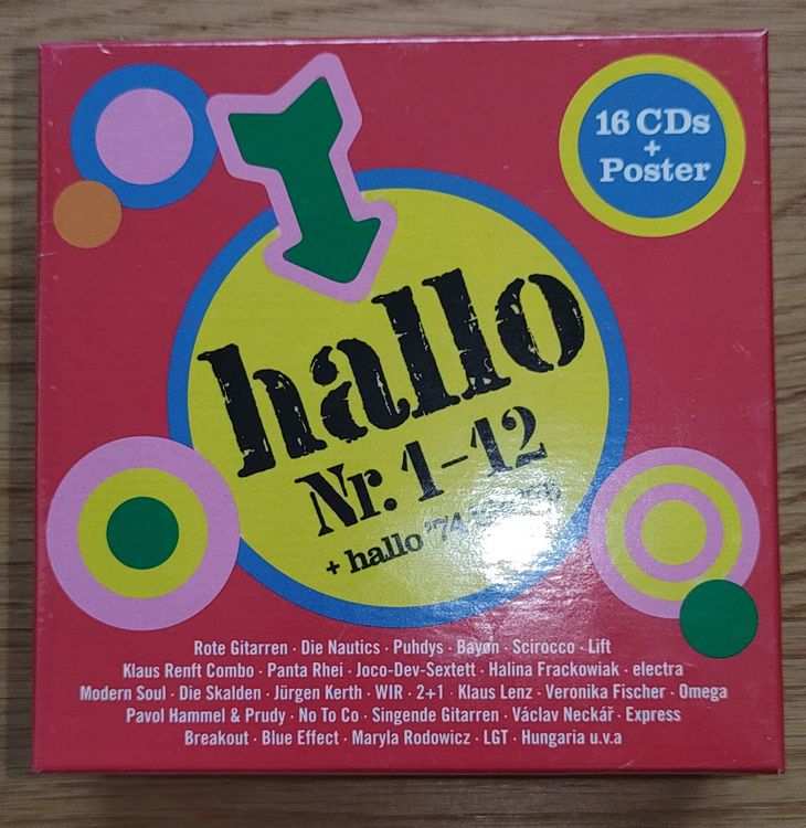 hallo - 16 CDs - Amiga Box Set - 1972 bis 76 - OVP (Neu und ...