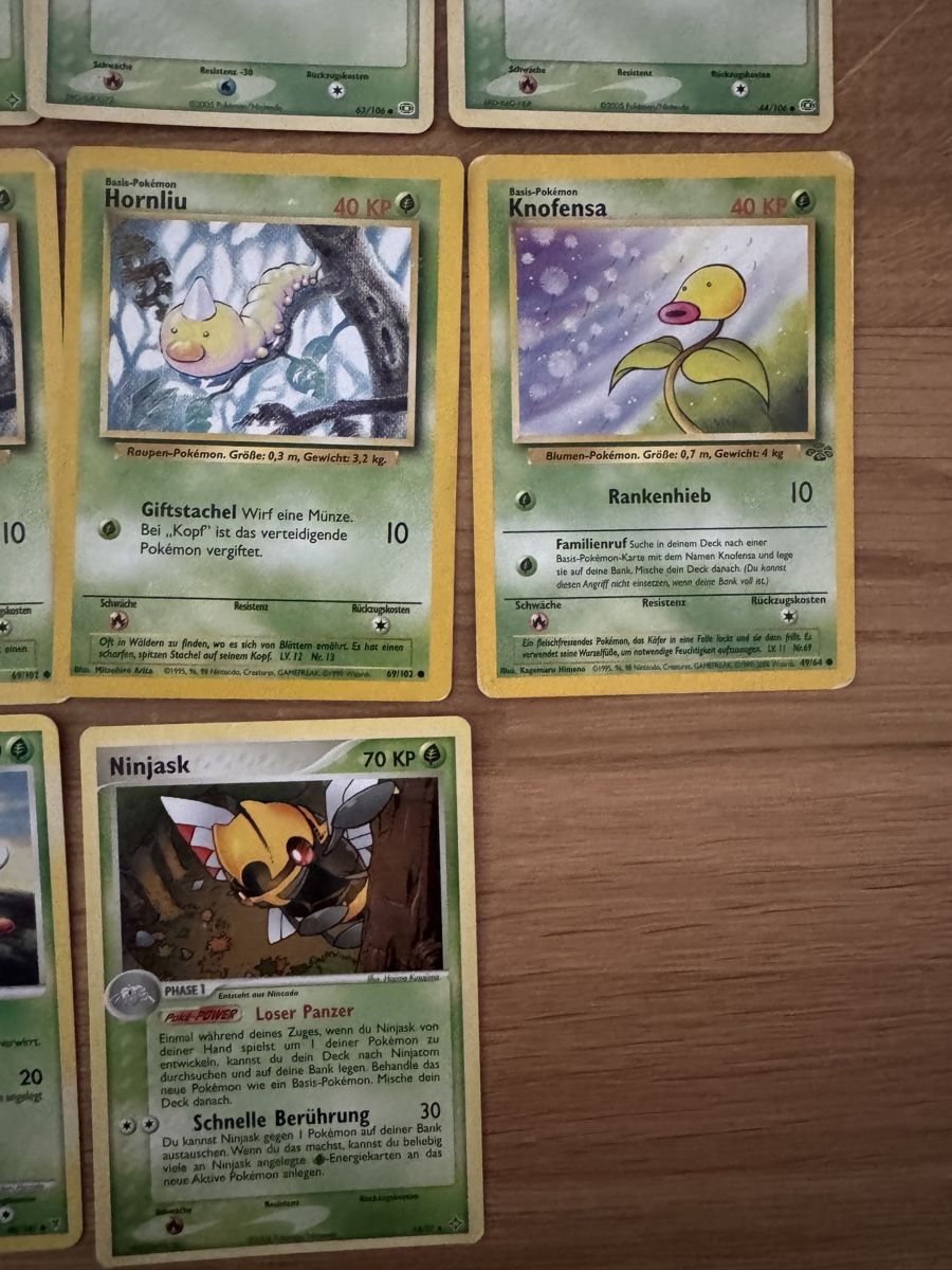 Pokémon Carte collezionabili: Pokémon Diverse Karten – Usato da Bern venduto da snikajot 3