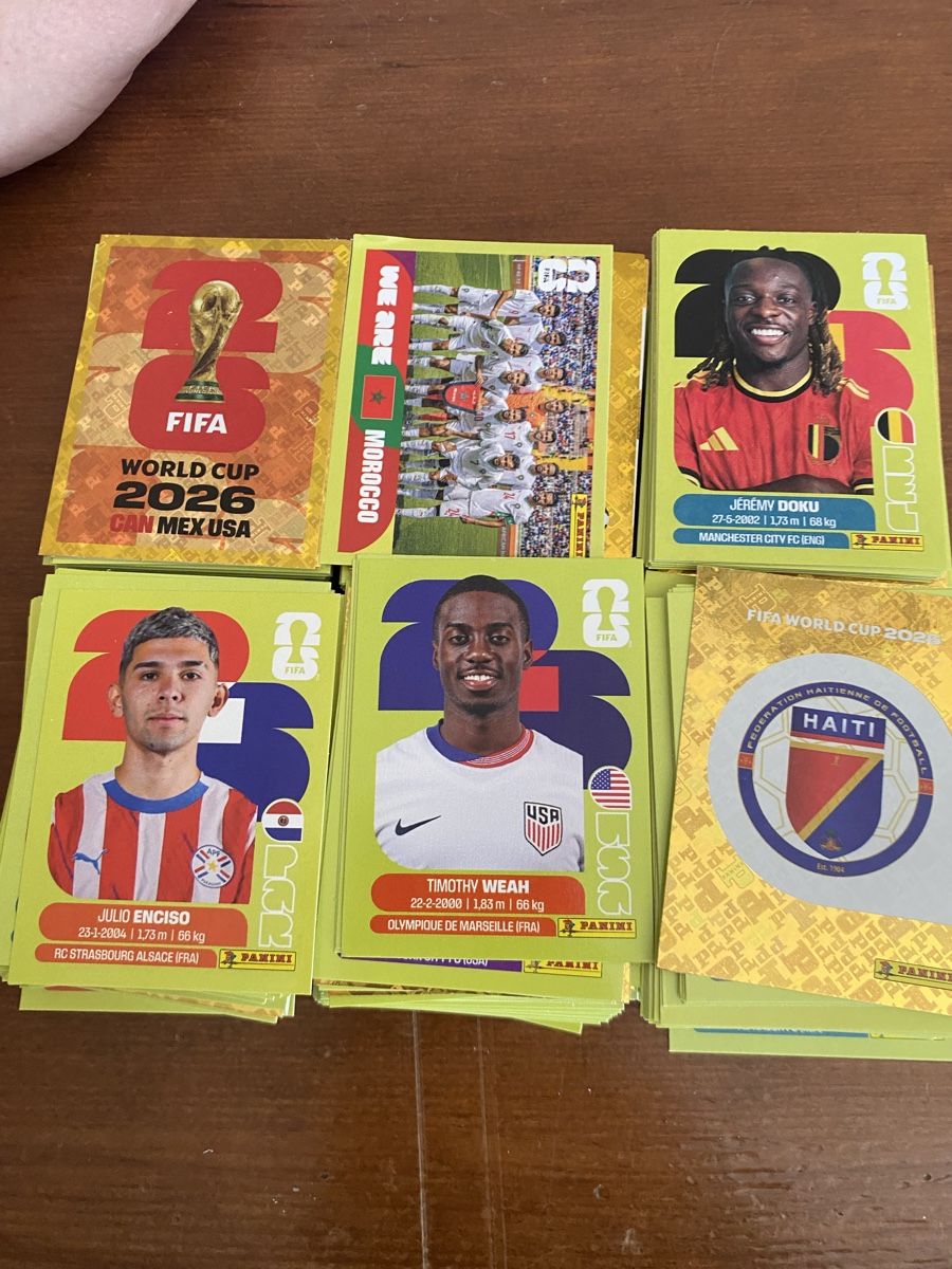 Panini Carte collezionabili: FIFA WM 2026 Sticker Ca 500 Stickers – Nuovo (secondo la descrizione) da Horgen venduto da fil_r5gb 2