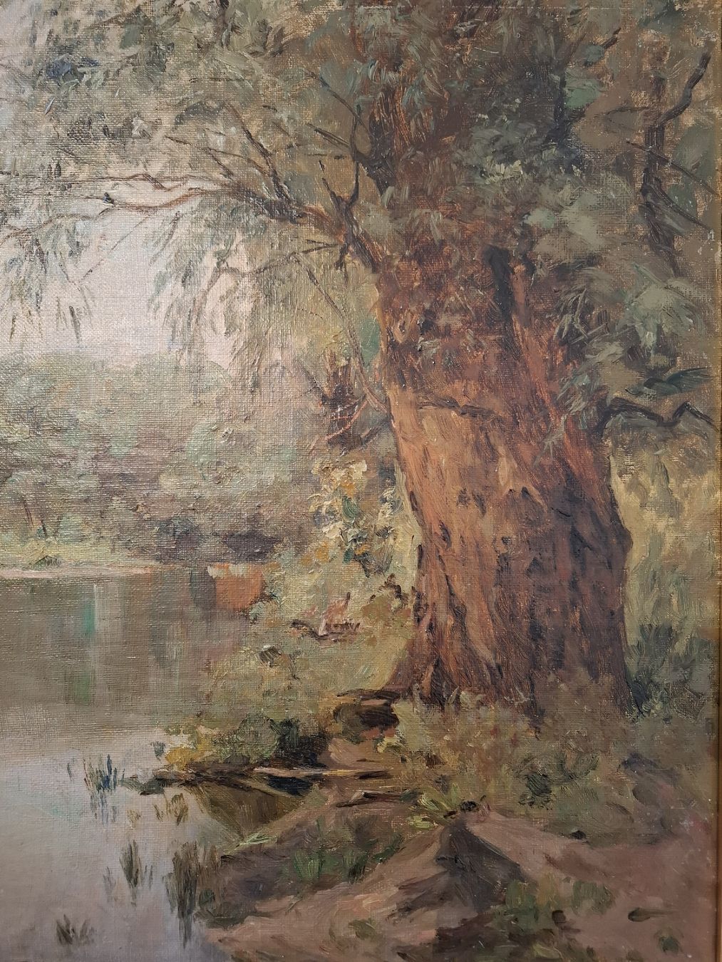 Gemälde: Signiertes Ölgemälde von César de Cock – Gebraucht aus Zürich von Rousseau11