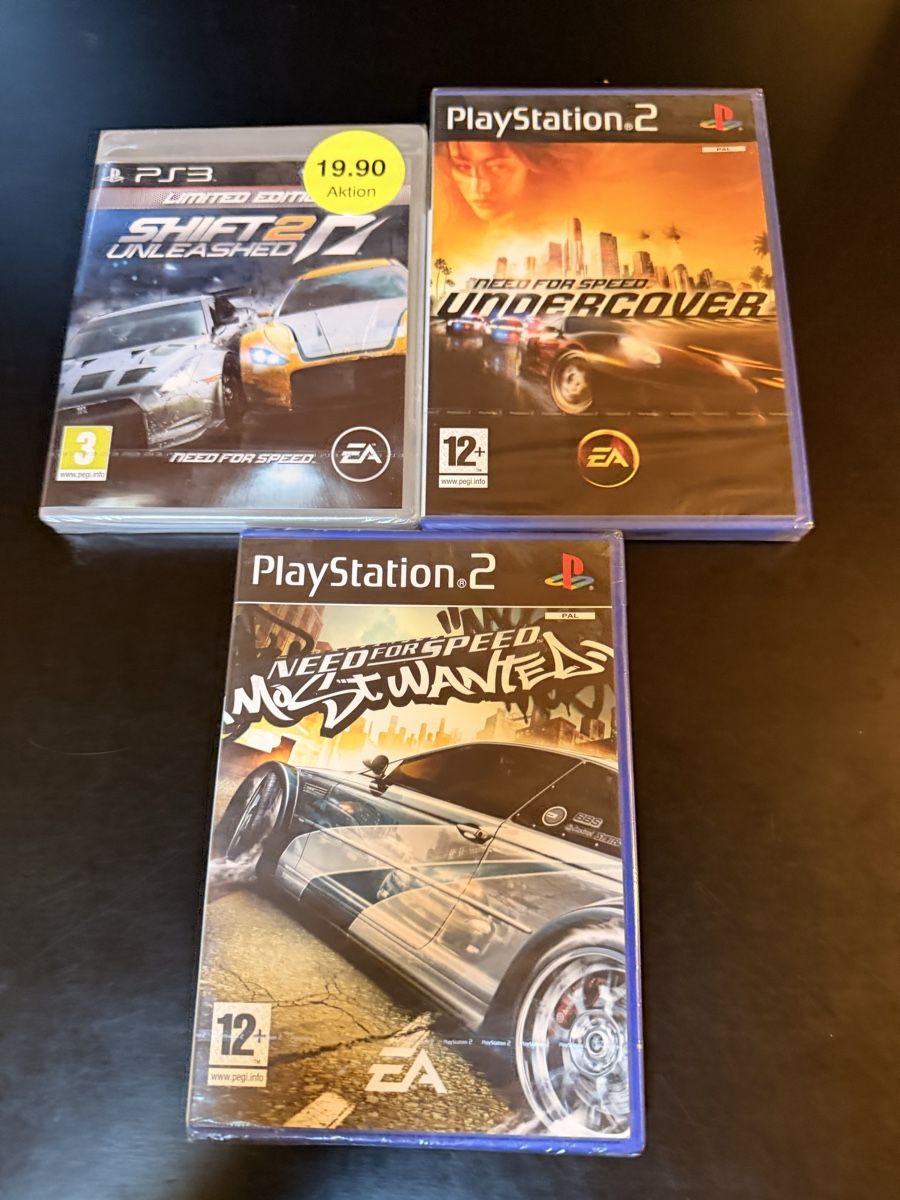 Sony Spiele: Ps2 Original Verpackt Need For Speed – Neu und originalverpackt aus Homberg b. Thun von lucaluca82