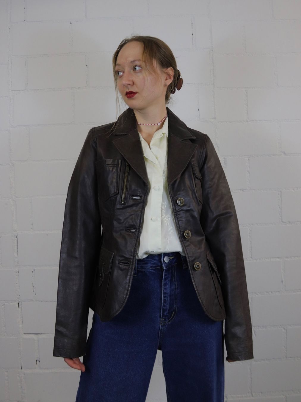 Giacche: Vintage Lederjacke | S – Usato da Widnau venduto da flottifetze 3