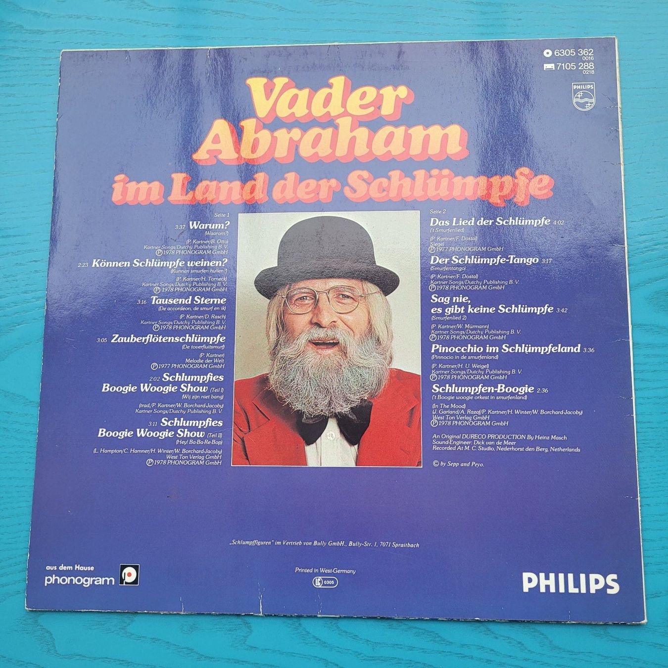 Schallplatten: Vader Abraham - Im Land der Schlümpfe – Gebraucht aus SCHÜBELBACH von CoKaHa 1