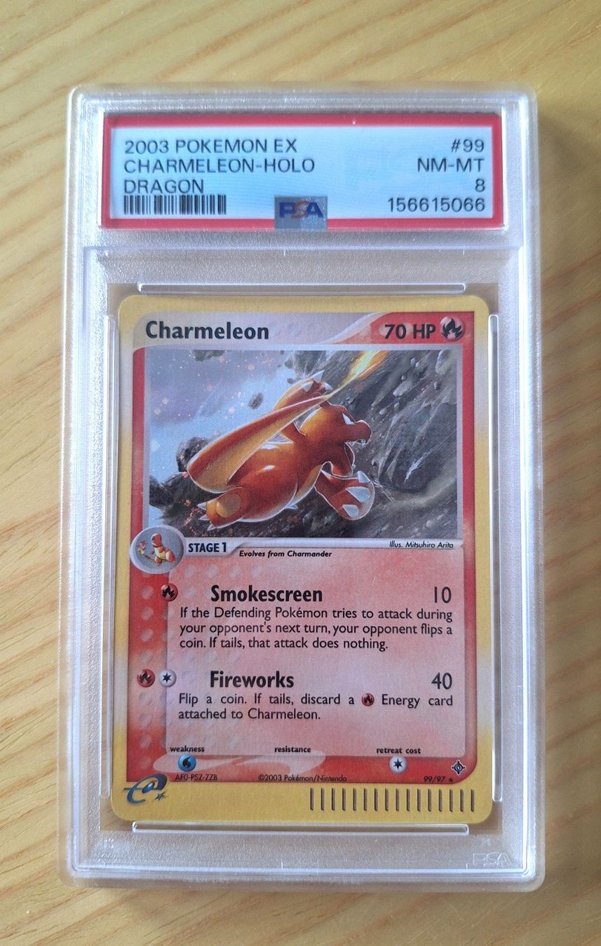 Pokémon Sammelbilder & Trading cards: Charmeleon #99 Pokemon Dragon PSA 8 – Gebraucht aus Sugiez von eLCangri90