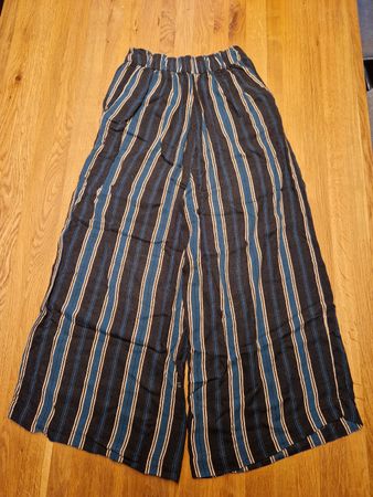 Stoffhose gestreift Gr. XS/S
