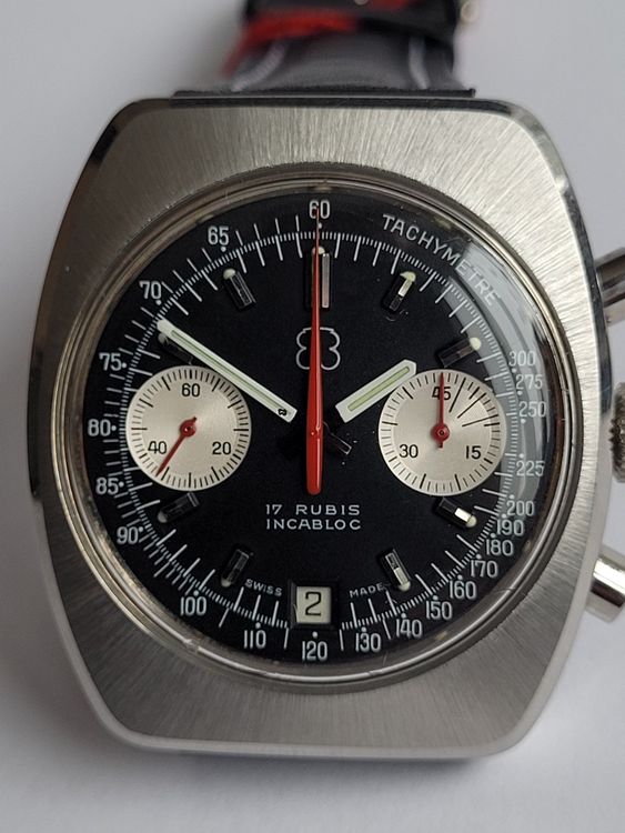 Cadran De Montre Valjoux 7734 - NOS 28,50mm - Pièce Horlogère Française