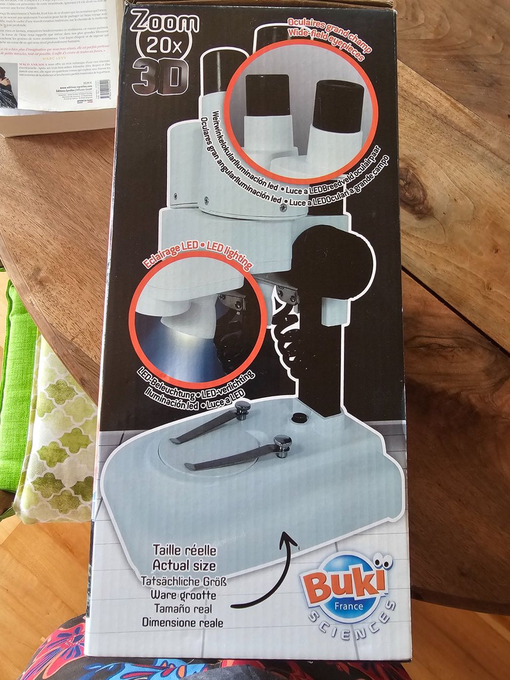 Microscopi: Microscope binoculaire Buki 3D neuf avec accessoires – Nuovo (secondo la descrizione) da Chardonne venduto da babimob 1