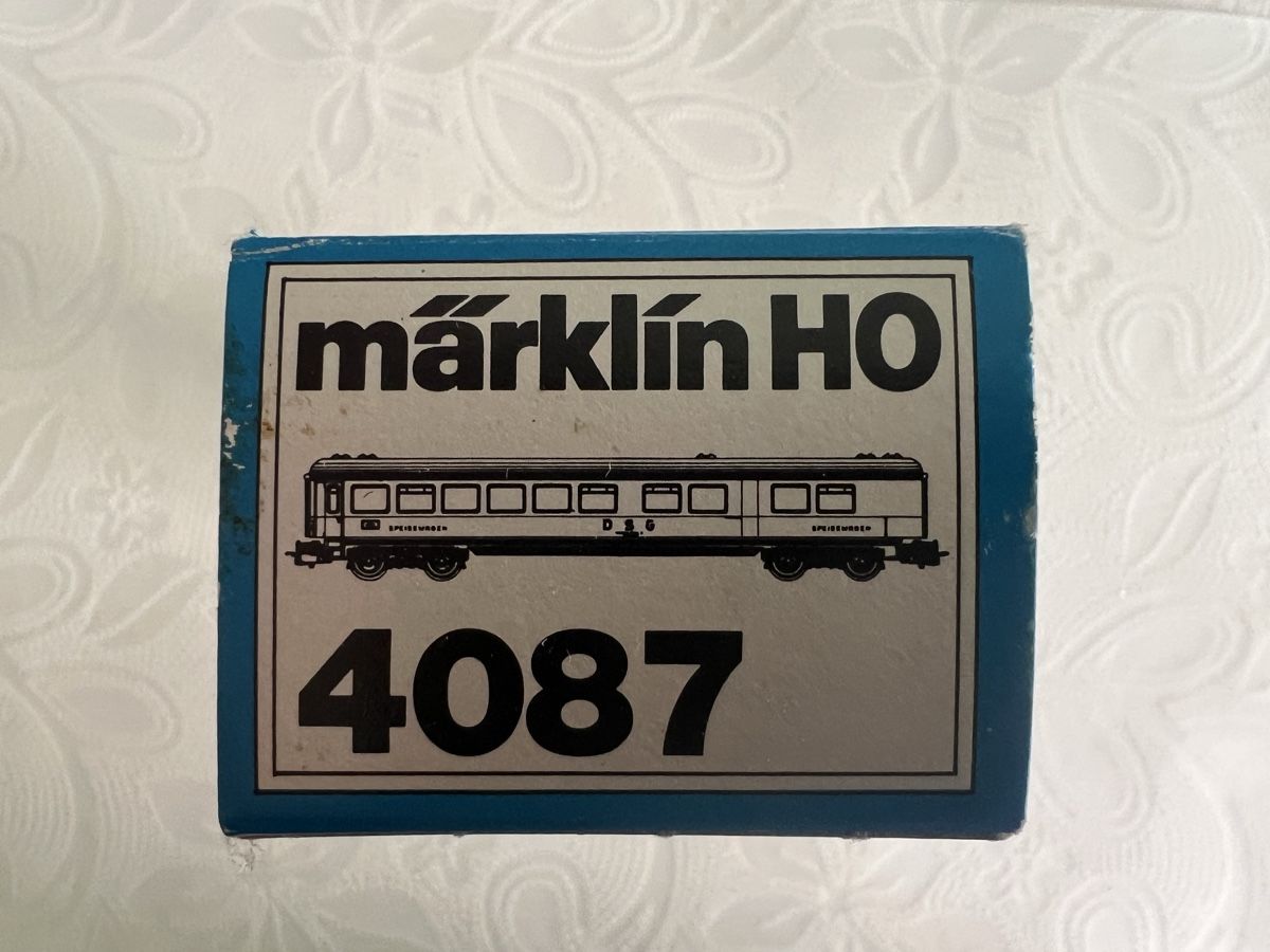 Märklin Modellini di ferrovie: Märklin TEE-Speisewagen Blechmodel – Usato da Ostermundigen venduto da K-Modellbau 6
