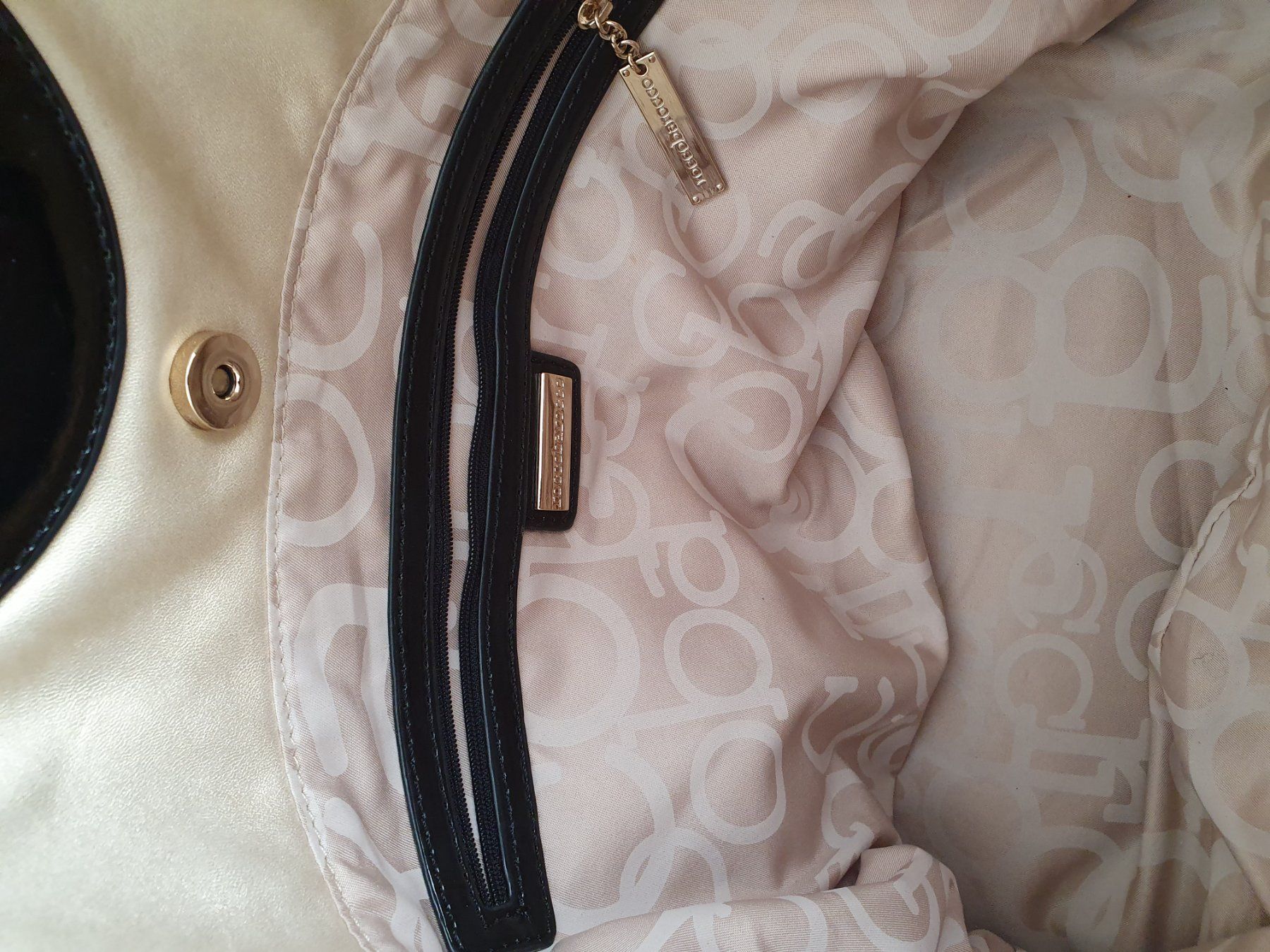 Roccobarocco Borse da donna: Roccobarocco original Tasche in Gold/Schwarz – Usato da Zürich venduto da Leica.C89 4