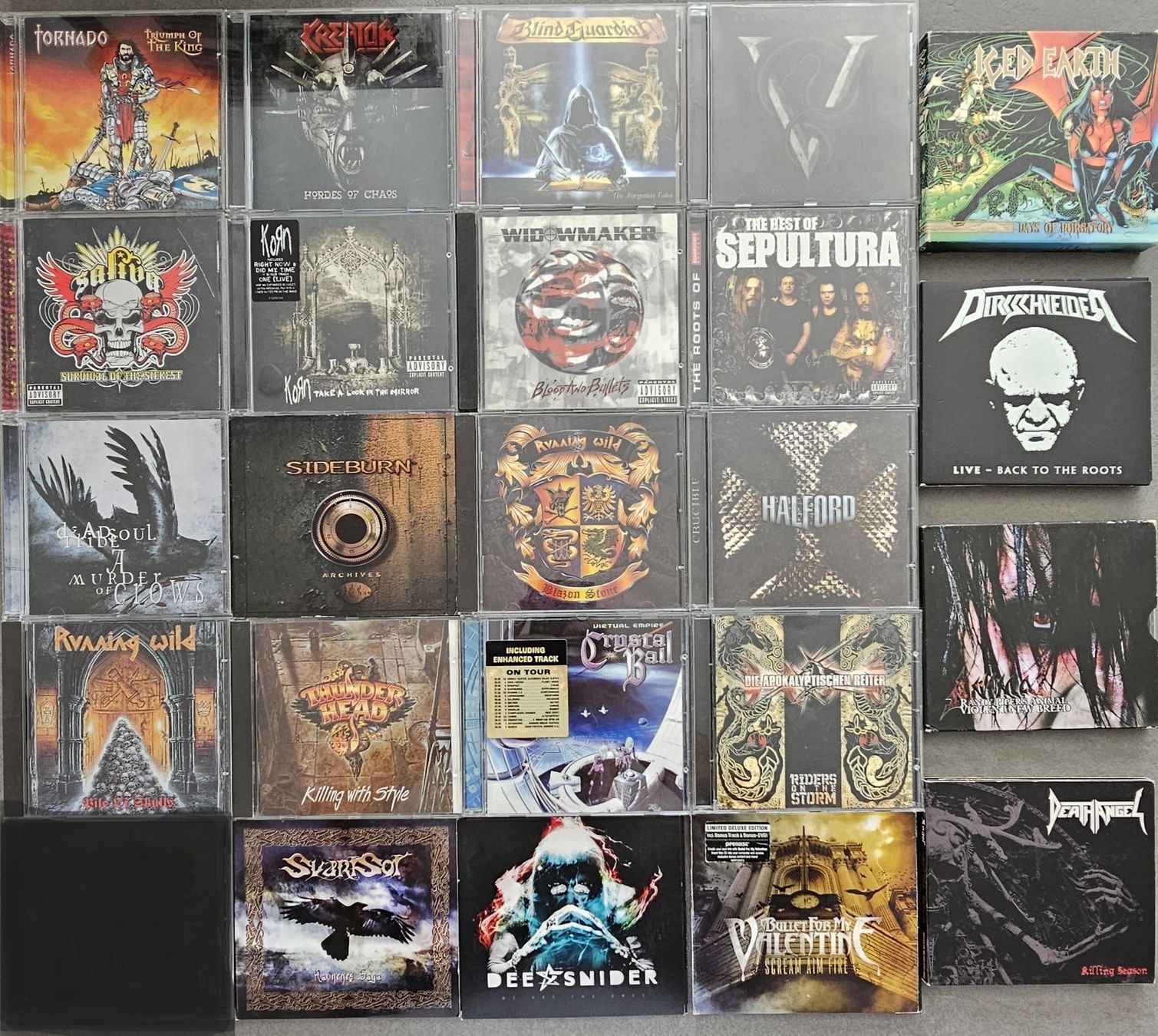 CD: Metal & Hard Rock CD's – Usato da Unterkulm venduto da Chaplyn2018