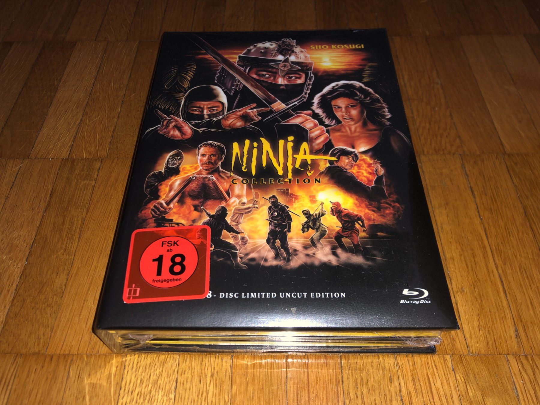 Alle DVDs: Ninja Collection - MEDIABOOK - WATTIERT - UNCUT – Neu und originalverpackt aus Basel von havsok