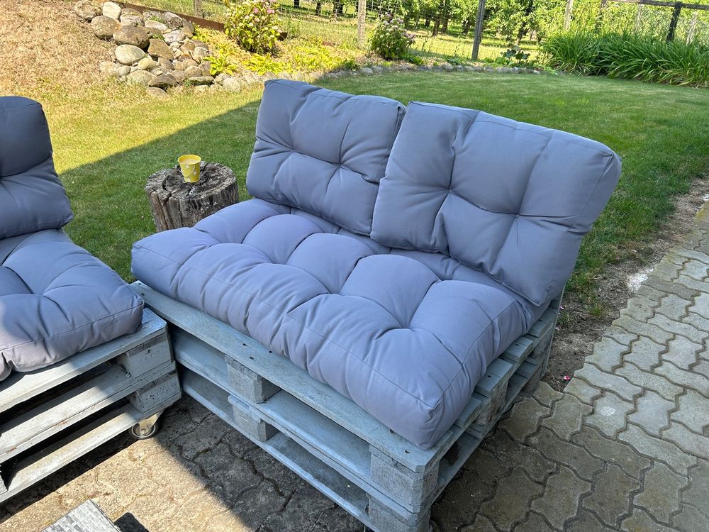 Elegantes Paletten Kissen Outdoor Bild