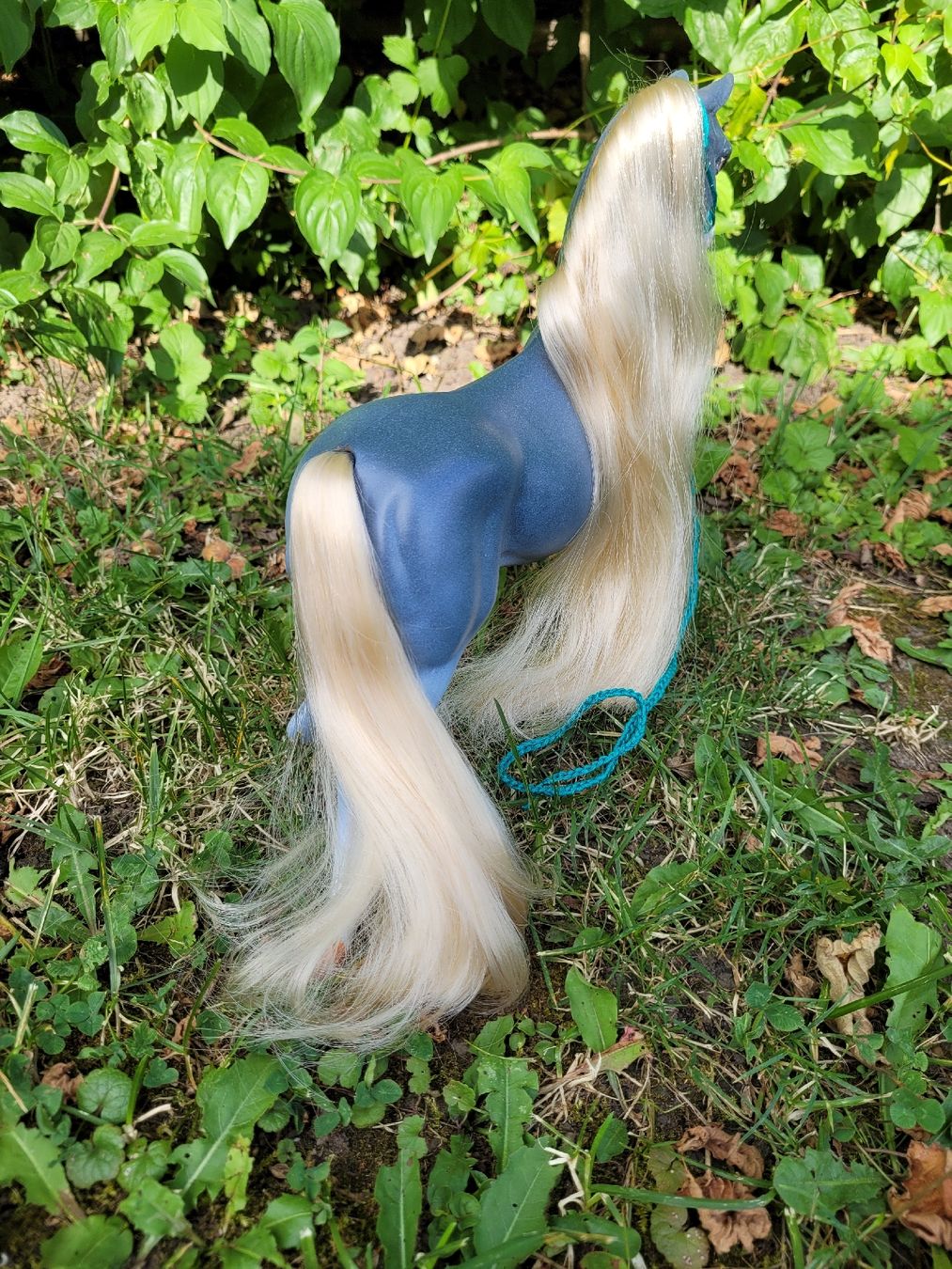 Spielzeuge: Barbie Pferd Hengst Silverking Repaint/Unikat – Gebraucht aus Niederbuchsiten von klengyel 2