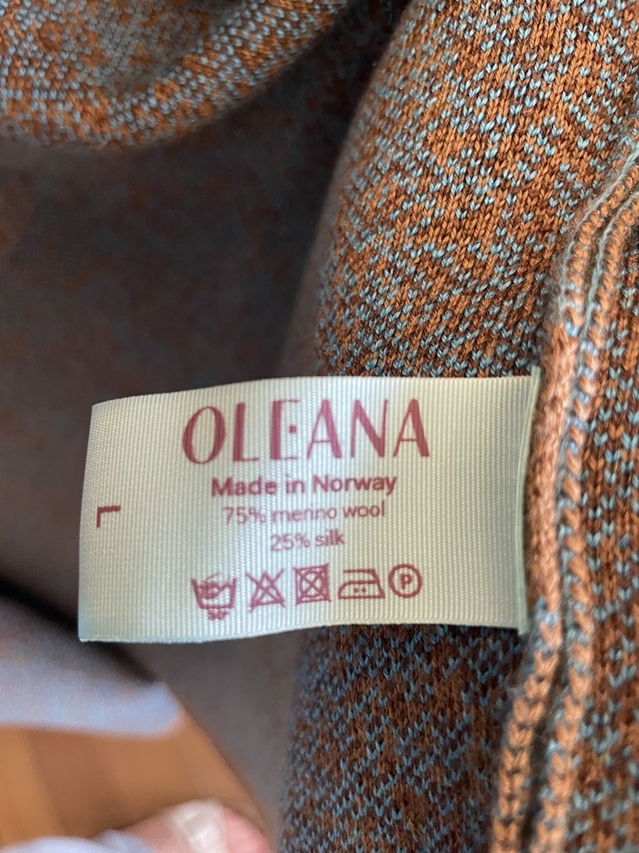 Oleana Giacche: Neu Edler Oleana Blazer Wolle/Seide, 38/40 oder L – Nuovo (secondo la descrizione) da Basel venduto da non_vn79 6