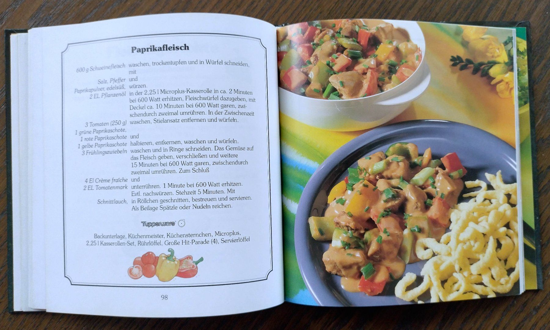 Libri: Tupperware Kochbuch "Schnelle Mikrowellen-Küche" – Usato da Güttingen venduto da romli 4
